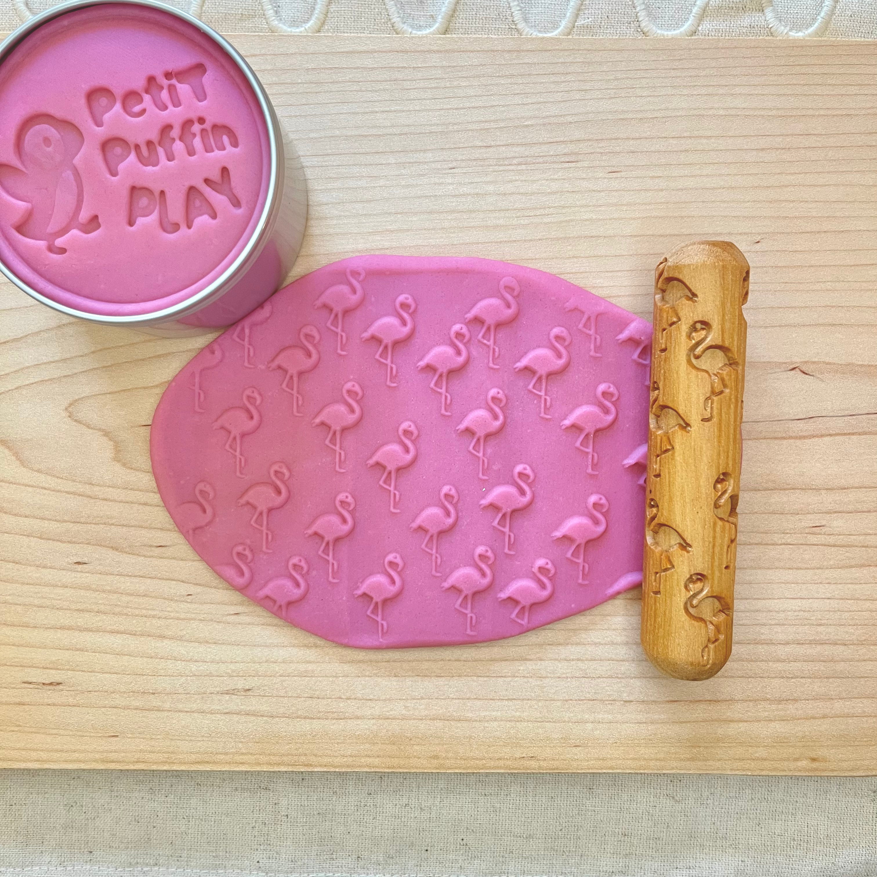 Flamingo Roller and Dough