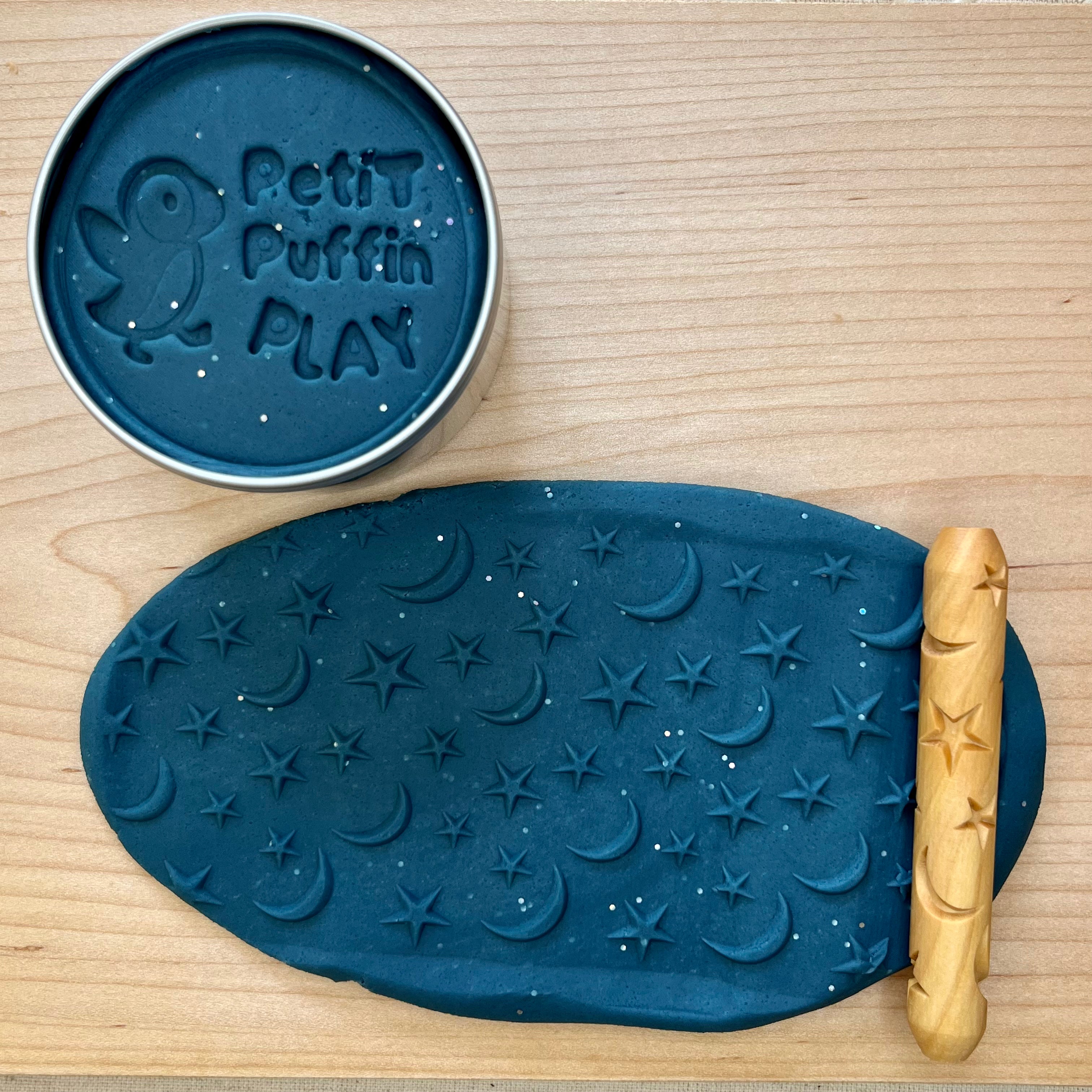 Stars and Moon Roller and Dough