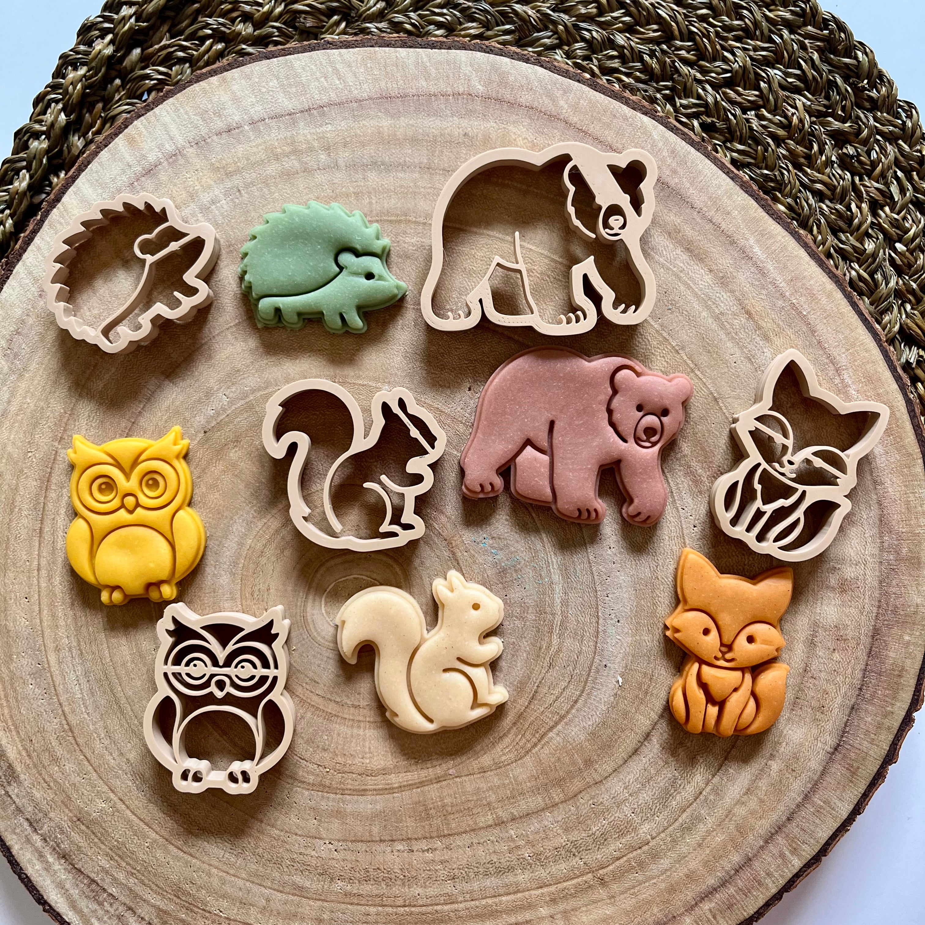Woodland Animal Cutters 🦊