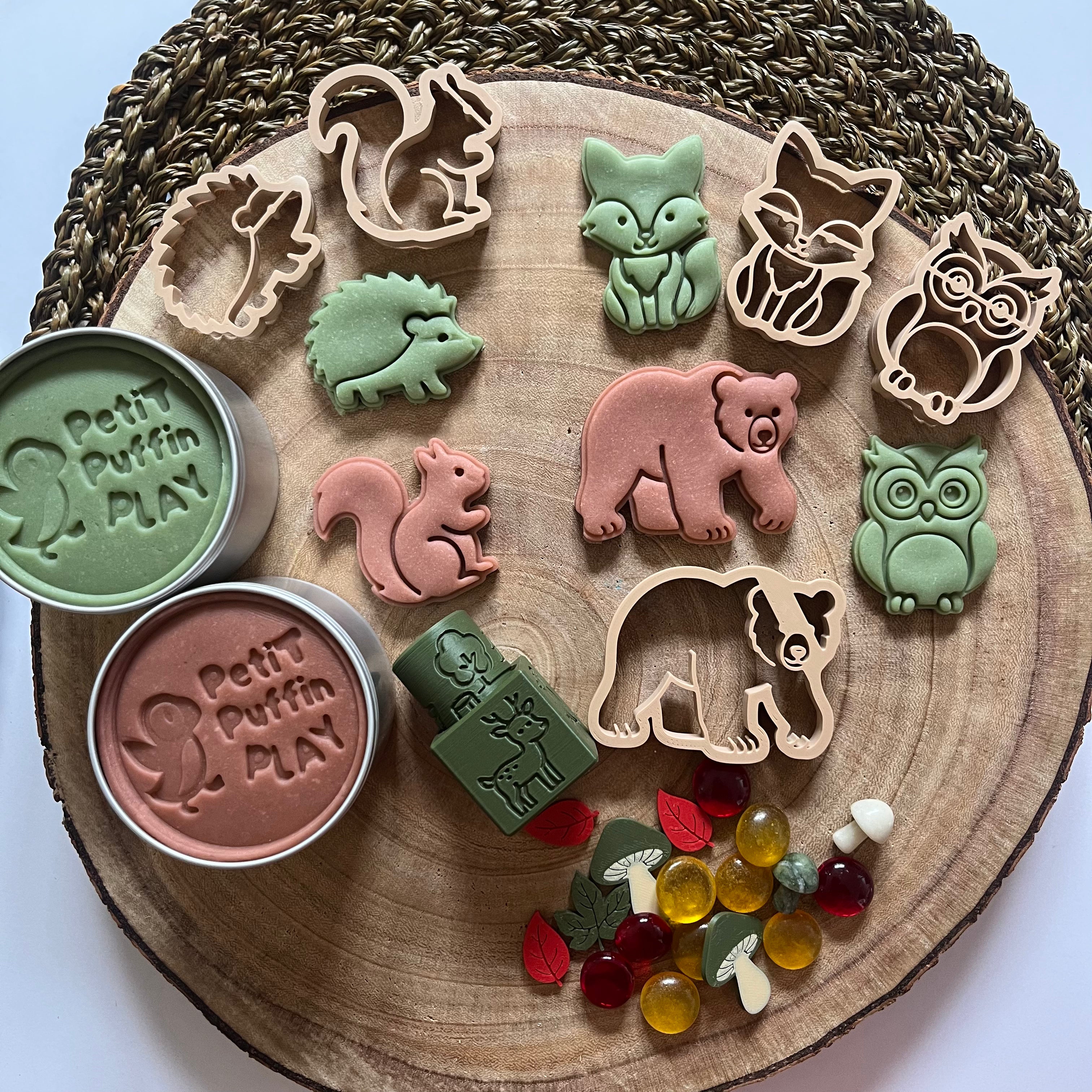 Woodland Play Dough Kit 🍄