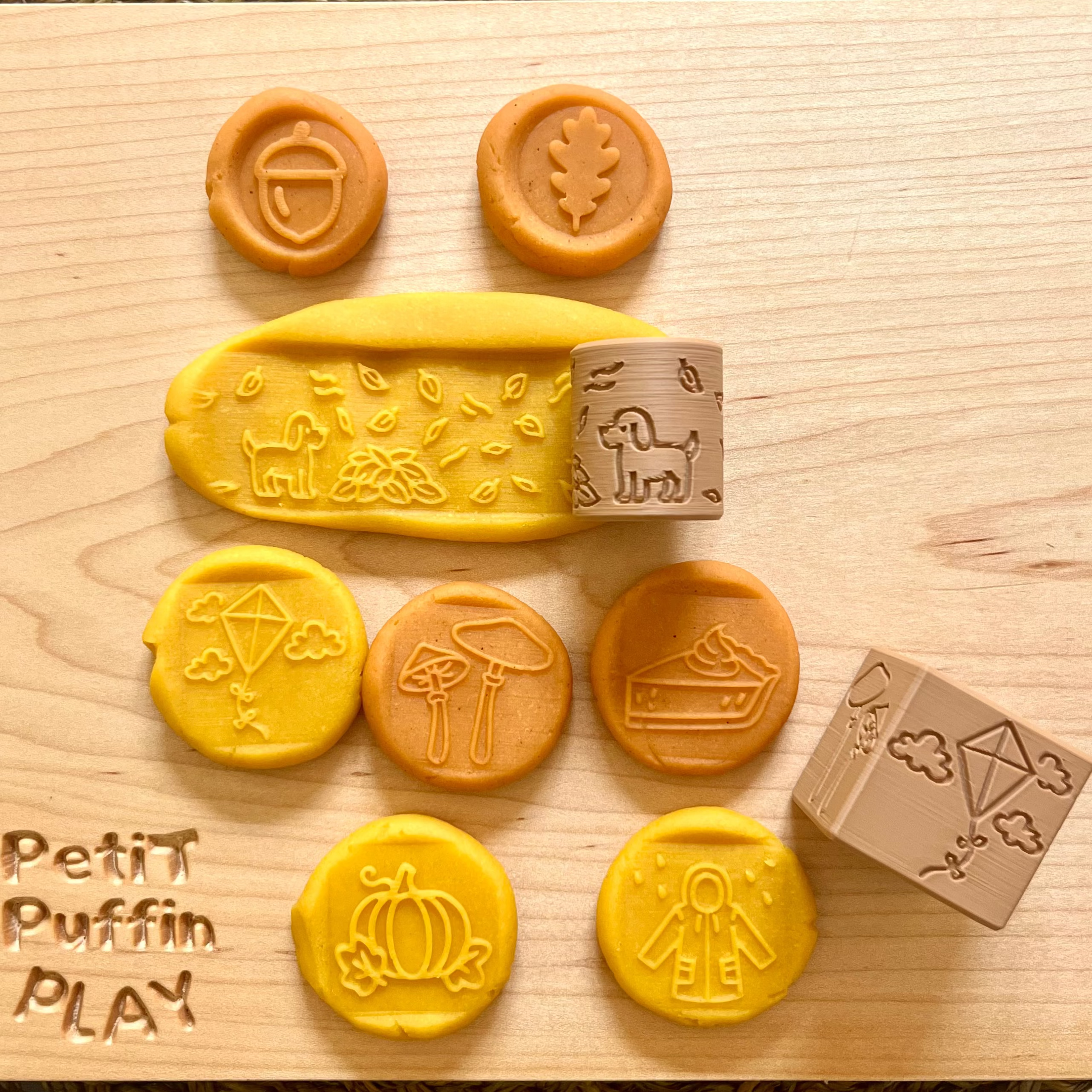 Fall 2-in-1 Cube Stamp & Roller 🍂